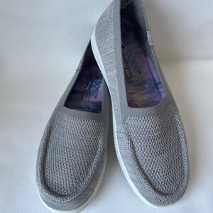 Bobs Skechers Memory foam Mesh Skipper Casually cool Rain‎ or Shine Loafer Shoes